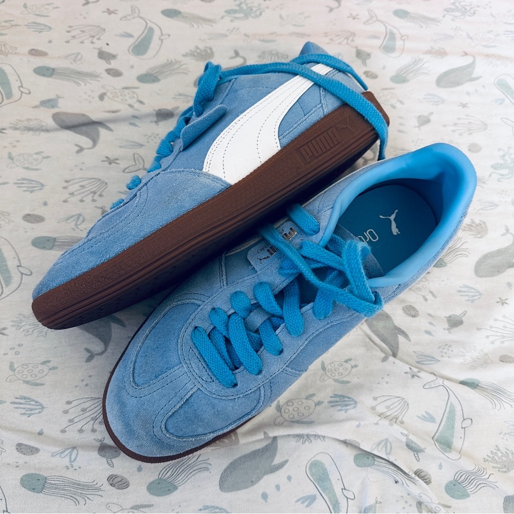 Blue Puma Palermo - 8.5 Men’s/10.5 Women’s Sneakers - Picture 2 of 2